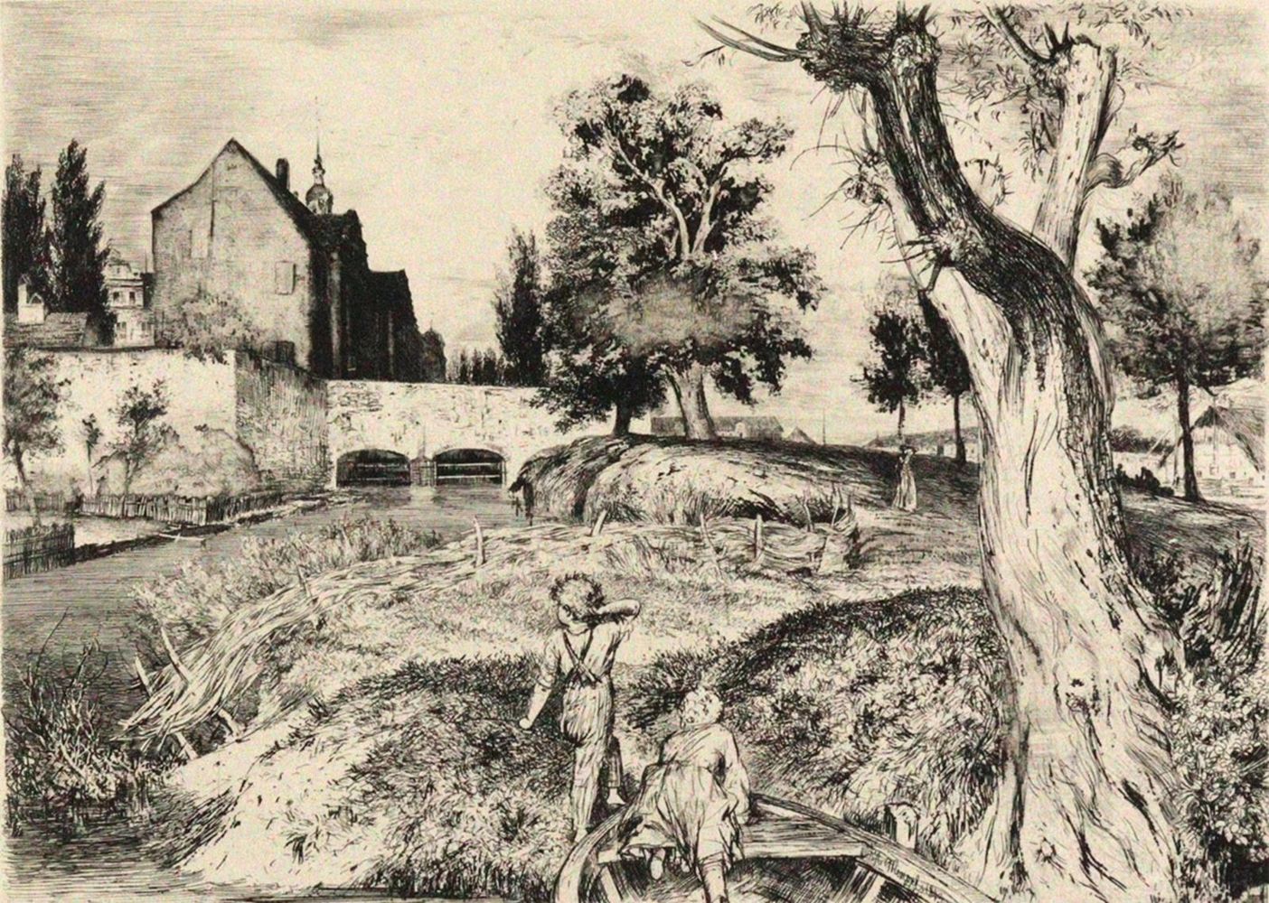 Große Abbildung Nr.1: 120-3419 Menzel, Adolph von: (Künstlergraphik)