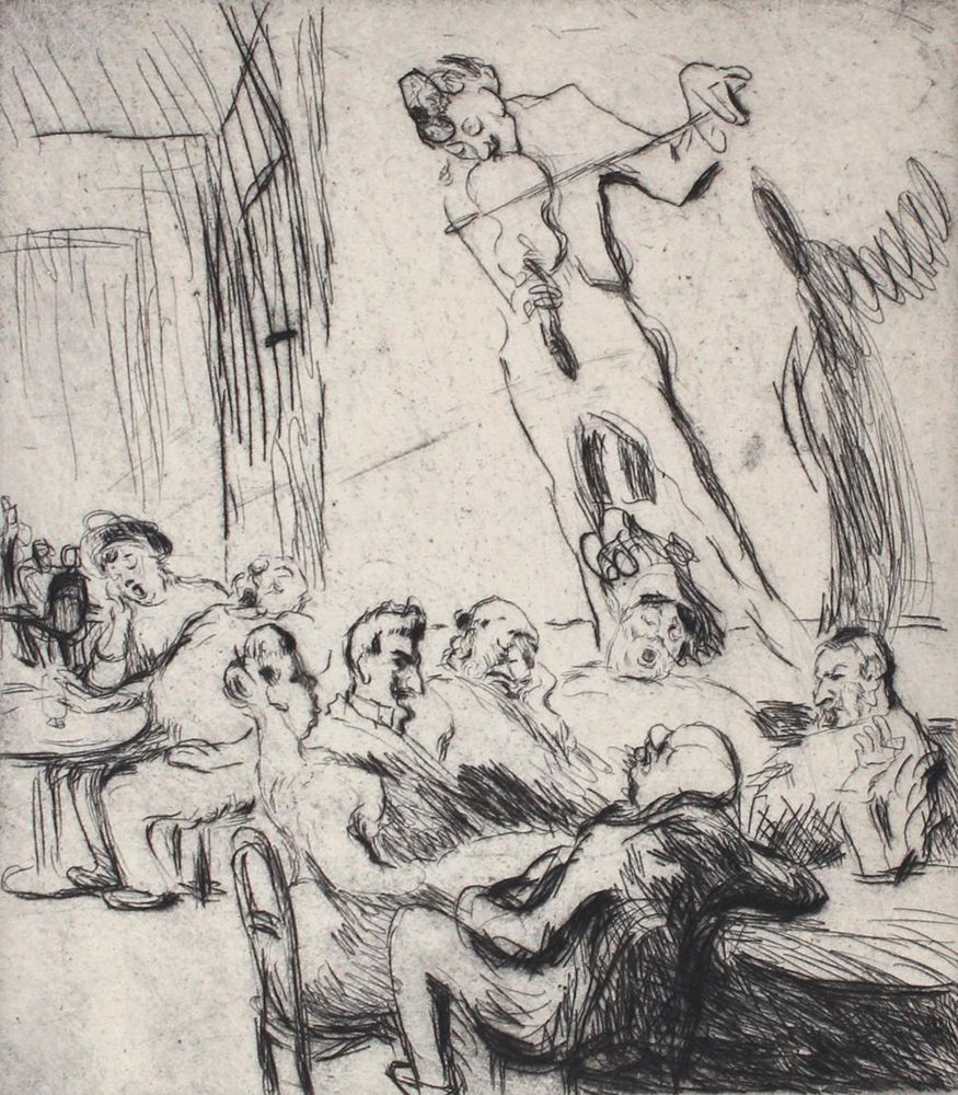 Große Abbildung Nr.2: 120-3422 Meseck, Felix: (Künstlergraphik)