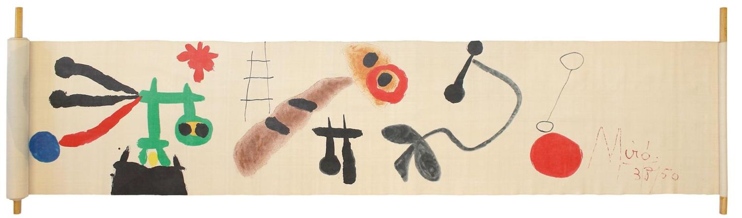 Große Abbildung Nr.10: 120-3435 Miro, Joan: (Künstlergraphik)