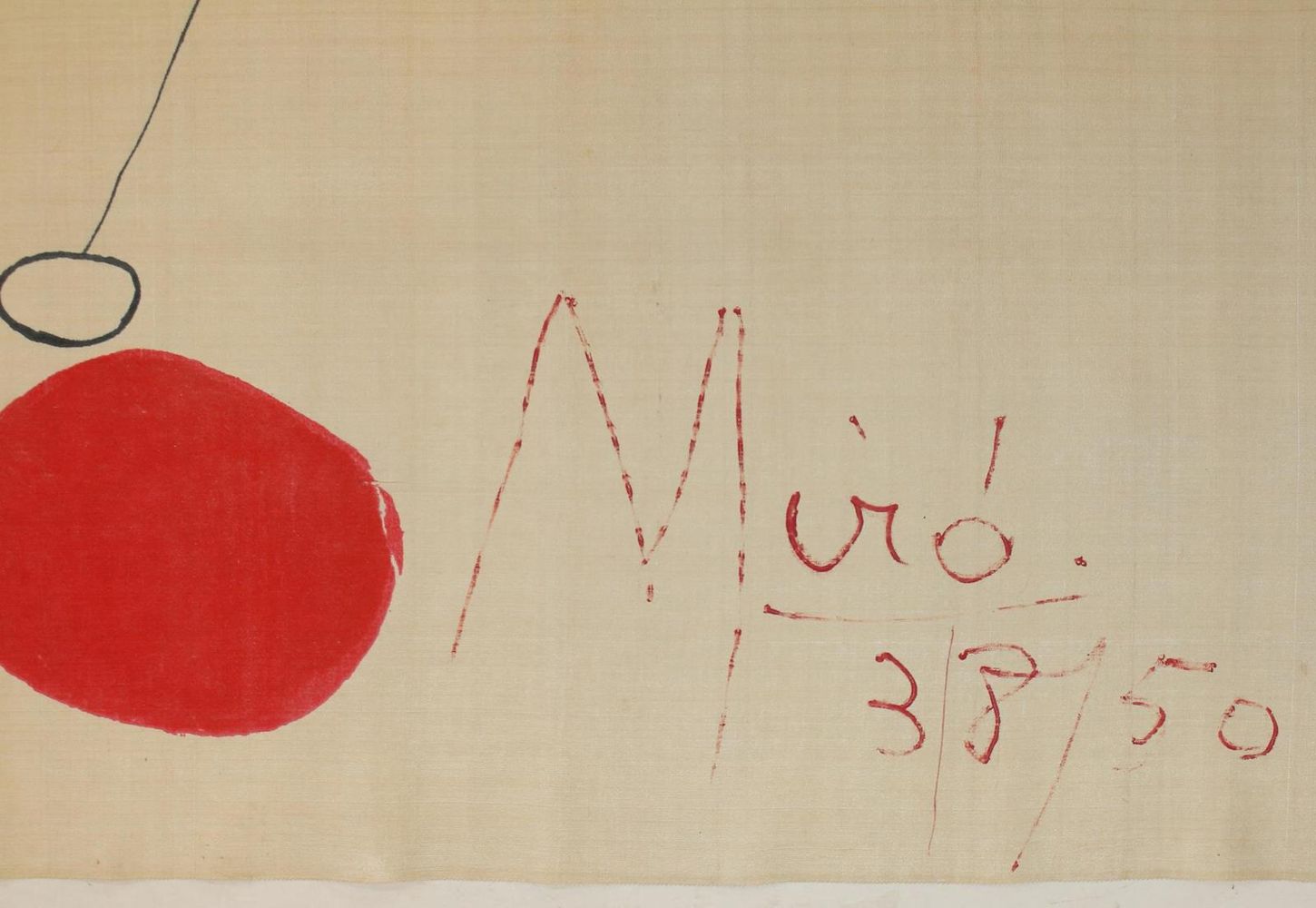 Große Abbildung Nr.11: 120-3435 Miro, Joan: (Künstlergraphik)