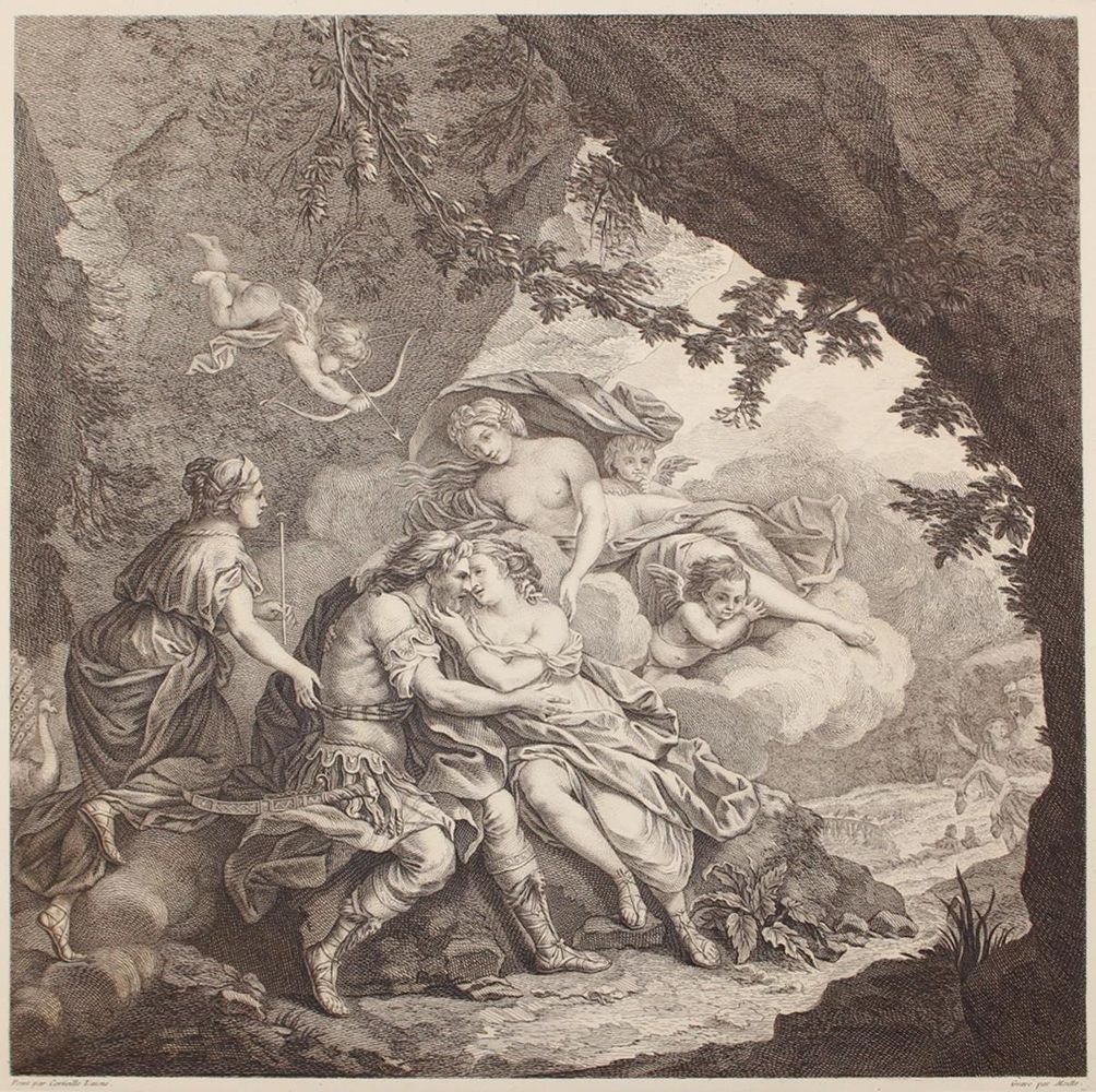 Große Abbildung Nr.1: 120-3438 Moitte, Pierre Etienne: (Künstlergraphik)