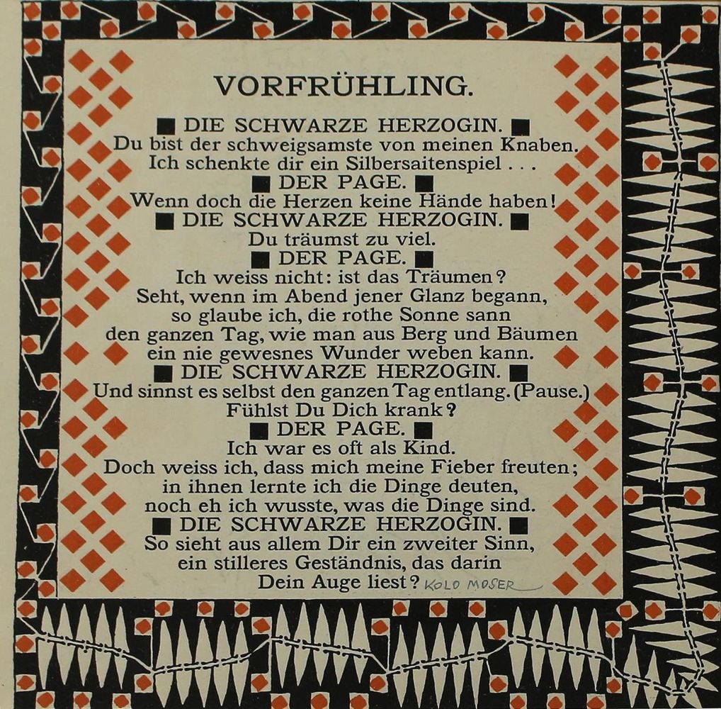 Große Abbildung Nr.2: 120-3449 Moser, Koloman: (Künstlergraphik)