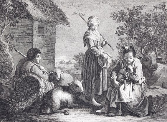 Große Abbildung Nr.1: 120-3494 Pedro, Francesco del: (Künstlergraphik)