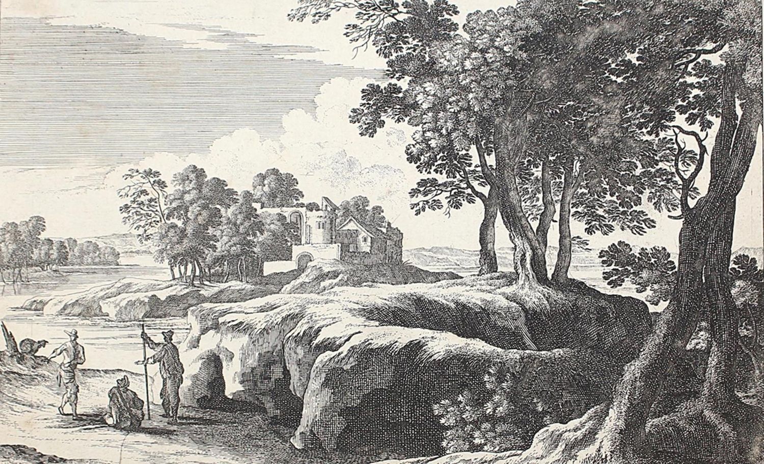 Große Abbildung Nr.2: 120-3498 Perelle, Gabriel: (Künstlergraphik)