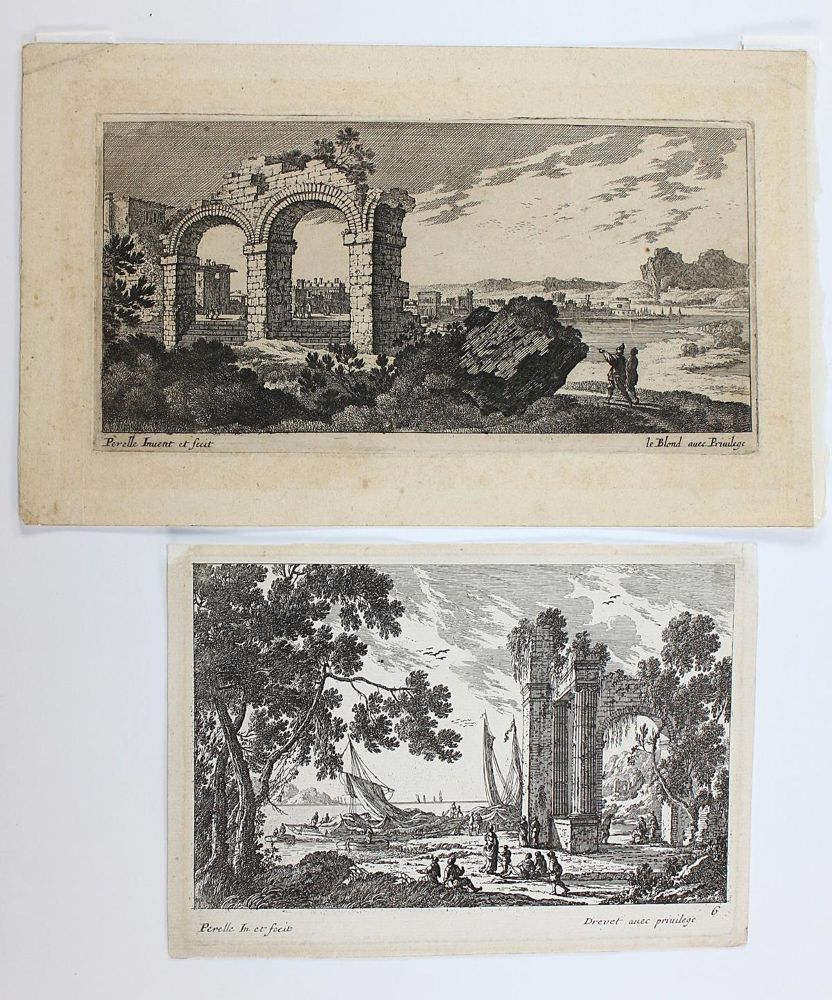 Große Abbildung Nr.3: 120-3498 Perelle, Gabriel: (Künstlergraphik)