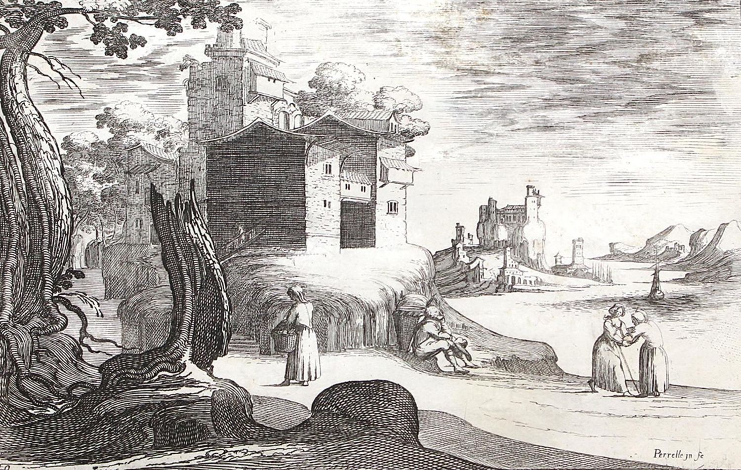 Große Abbildung Nr.1: 120-3500 Perelle, Gabriel: (Künstlergraphik)