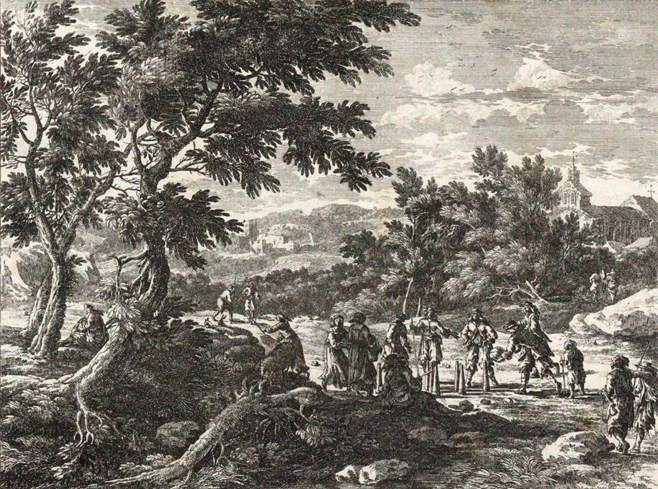 Große Abbildung Nr.1: 120-3501 Perelle, Gabriel: (Künstlergraphik)