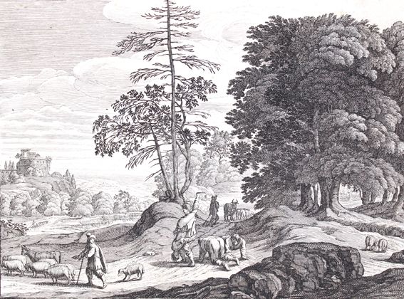 Große Abbildung Nr.1: 120-3504 Perelle, Gabriel: (Künstlergraphik)