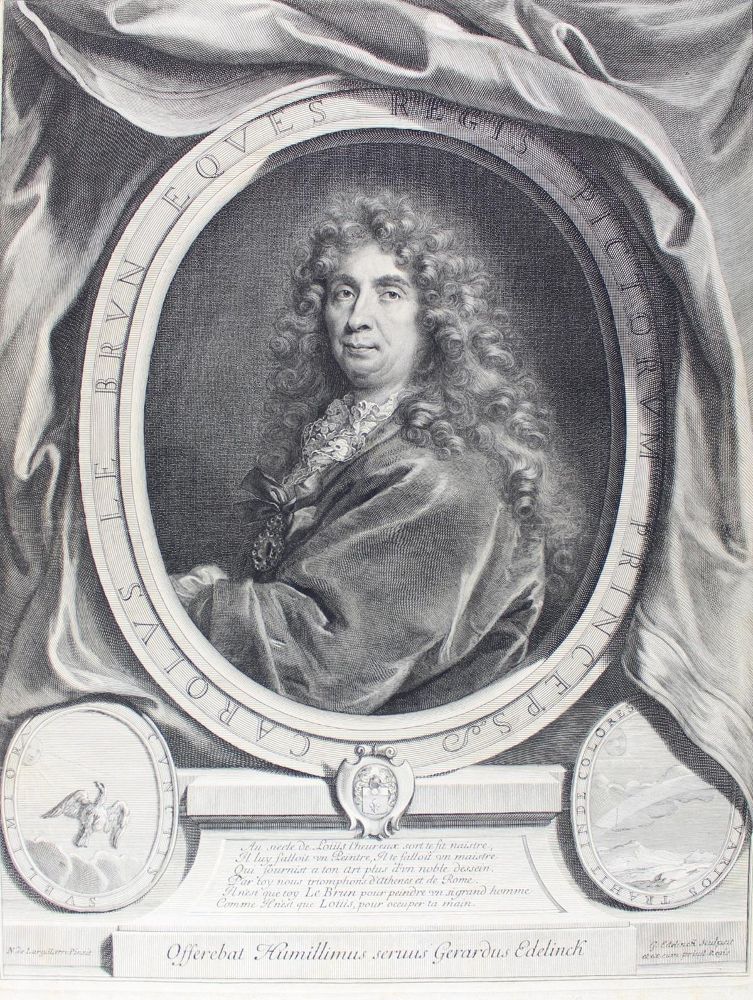 Große Abbildung Nr.1: 120-3544 Charles Le Brun.: (Künstlergraphik, Portrait)