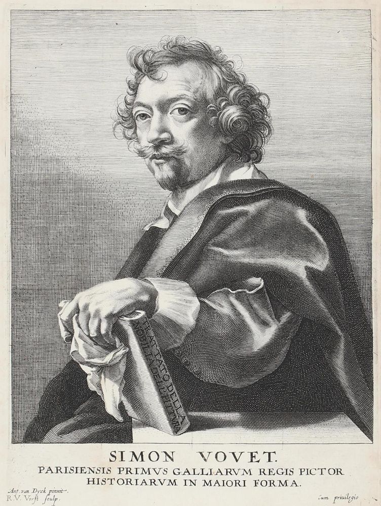 Große Abbildung Nr.1: 120-3545 Dyck, Anton van: (Künstlergraphik, Portrait)