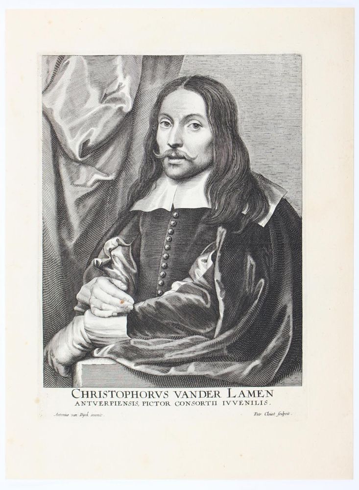 Große Abbildung Nr.2: 120-3545 Dyck, Anton van: (Künstlergraphik, Portrait)