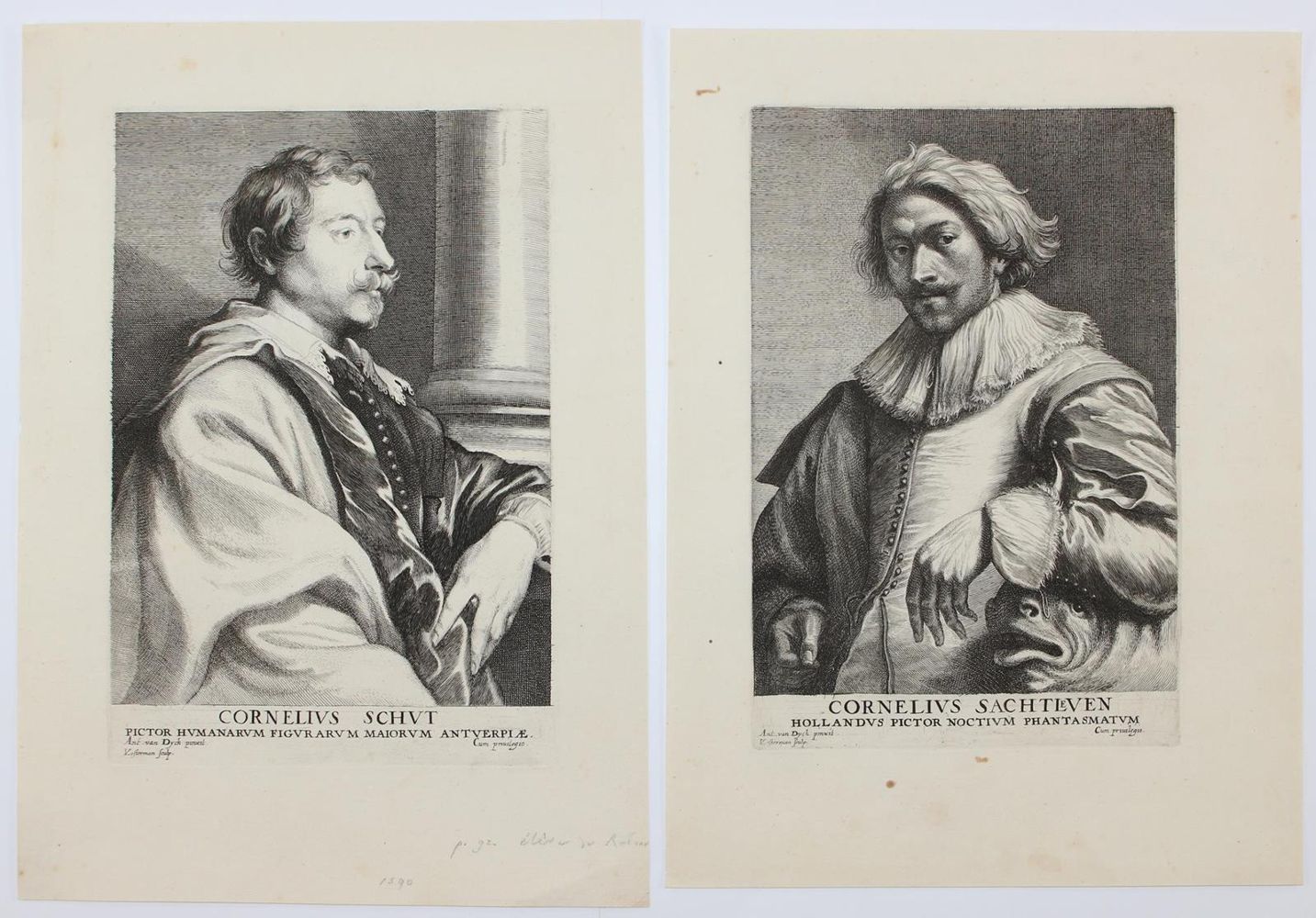 Große Abbildung Nr.3: 120-3545 Dyck, Anton van: (Künstlergraphik, Portrait)