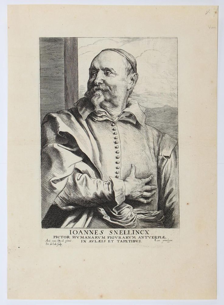 Große Abbildung Nr.4: 120-3545 Dyck, Anton van: (Künstlergraphik, Portrait)