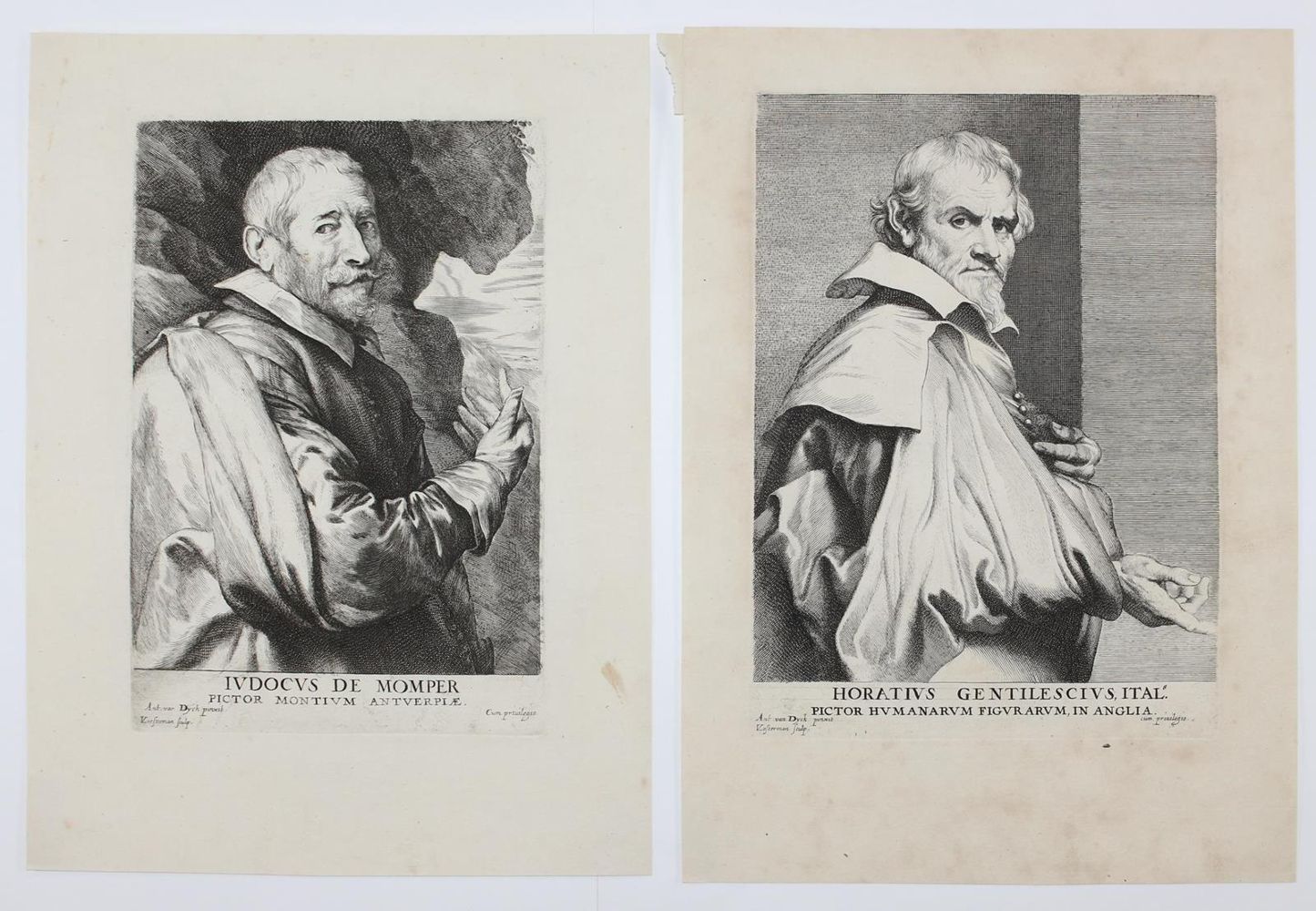 Große Abbildung Nr.5: 120-3545 Dyck, Anton van: (Künstlergraphik, Portrait)