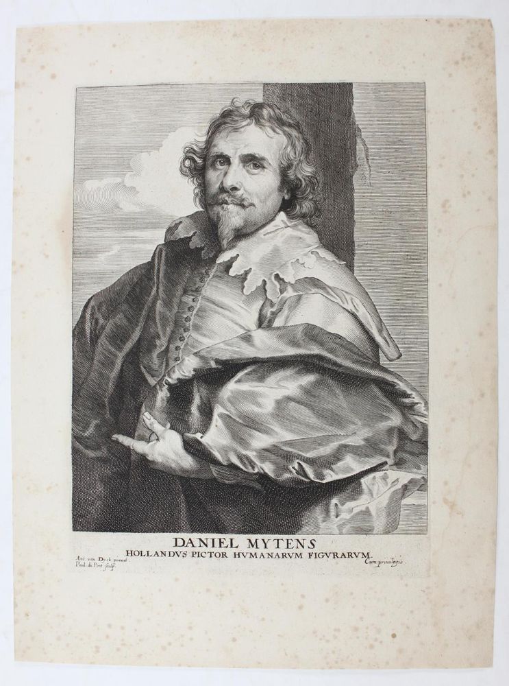 Große Abbildung Nr.8: 120-3545 Dyck, Anton van: (Künstlergraphik, Portrait)