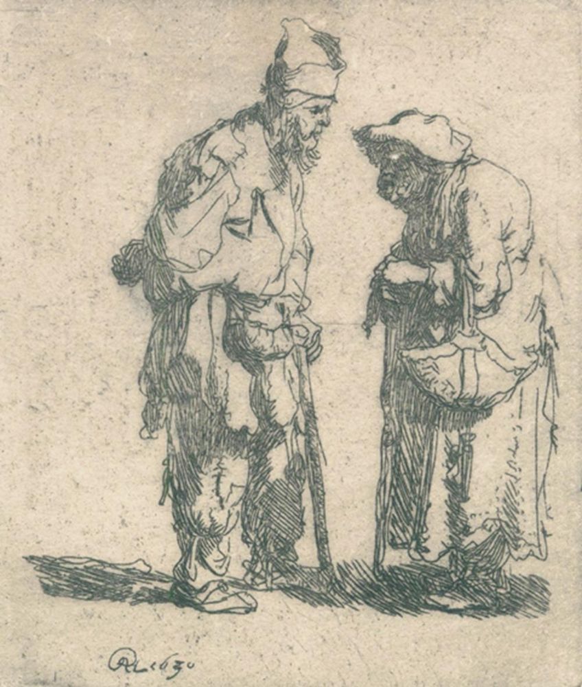 Große Abbildung Nr.1: 120-3580 Rembrandt, Harmensz van Rijn: (Künstlergraphik)