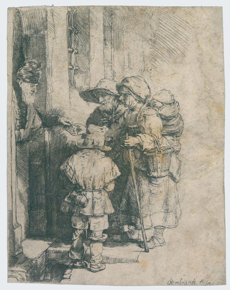 Große Abbildung Nr.1: 120-3586 Rembrandt, Harmensz van Rijn: (Künstlergraphik)