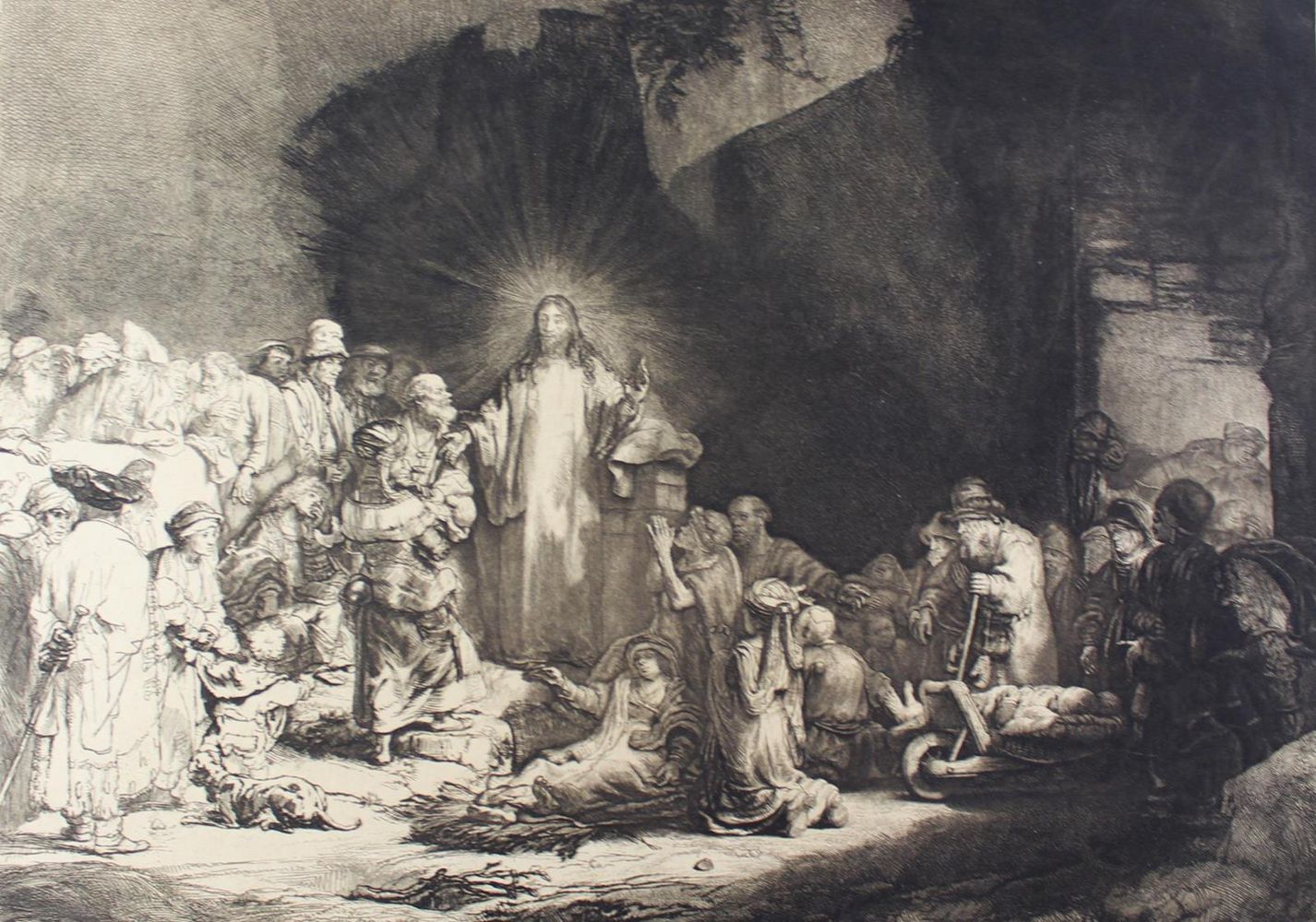 Große Abbildung Nr.1: 120-3587 Rembrandt, Harmensz van Rijn: (Künstlergraphik)