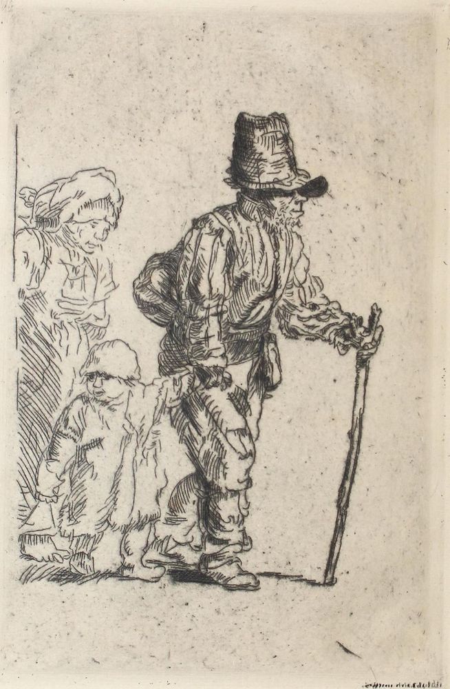 Große Abbildung Nr.1: 120-3589 Rembrandt, Harmensz van Rijn: (Künstlergraphik)