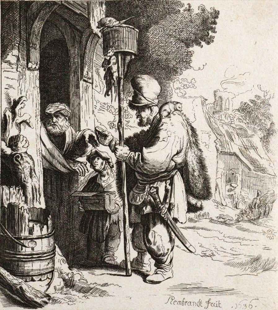 Große Abbildung Nr.1: 120-3592 Rembrandt, Harmensz van Rijn: (Künstlergraphik)