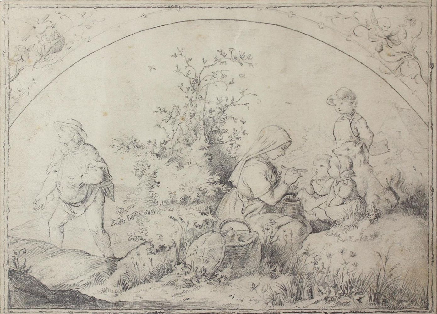 Große Abbildung Nr.1: 120-3602 Richter, Ludwig Adrian: (Künstlergraphik)