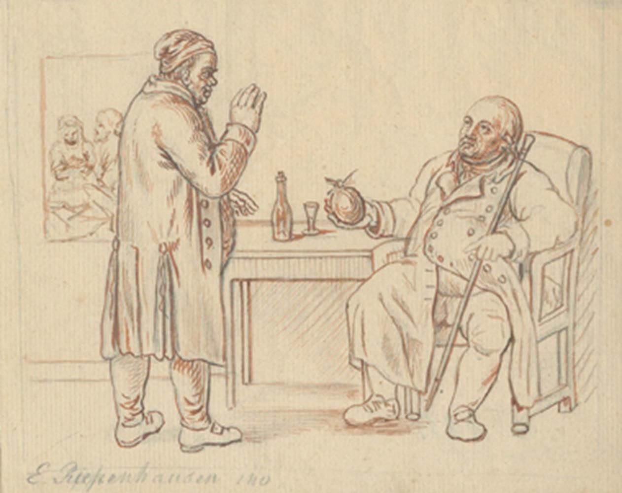Große Abbildung Nr.1: 120-3608 Riepenhausen, Ernst Ludwig: (Künstlergraphik)