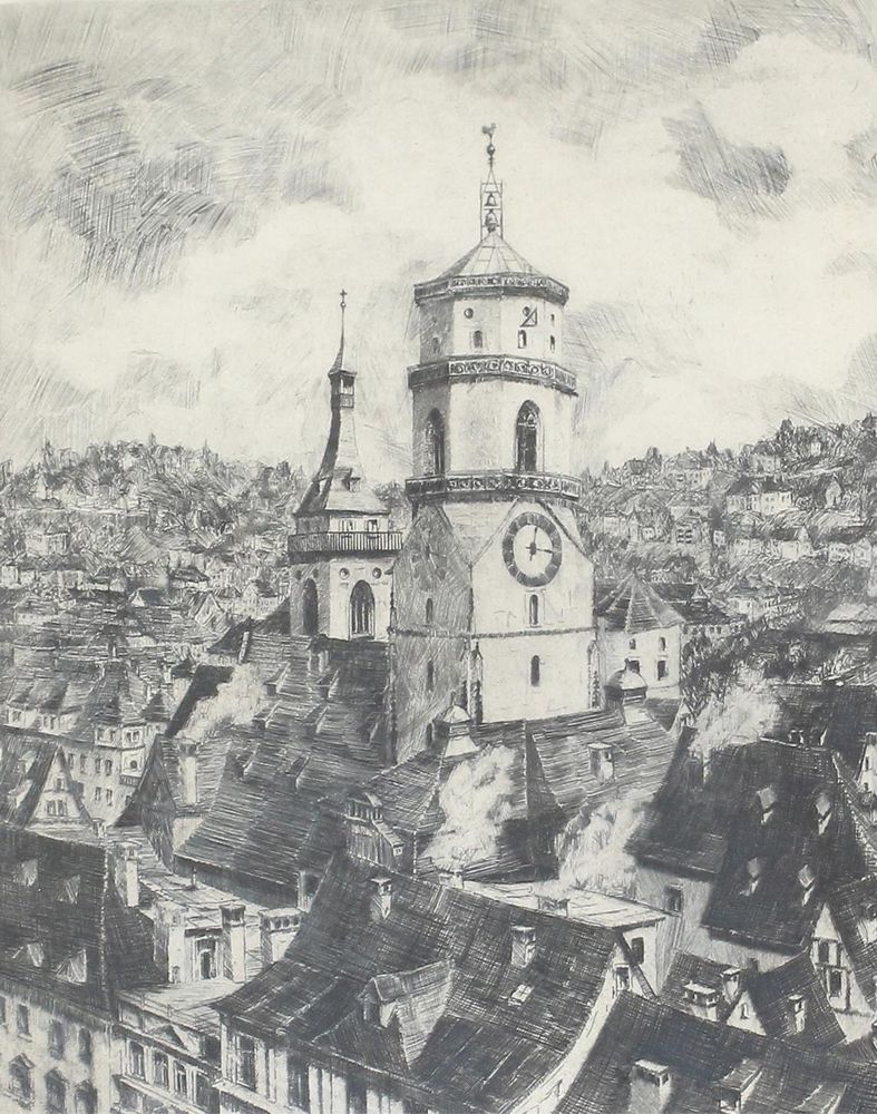Große Abbildung Nr.1: 120-3609 Rieth, Otto: (Künstlergraphik)