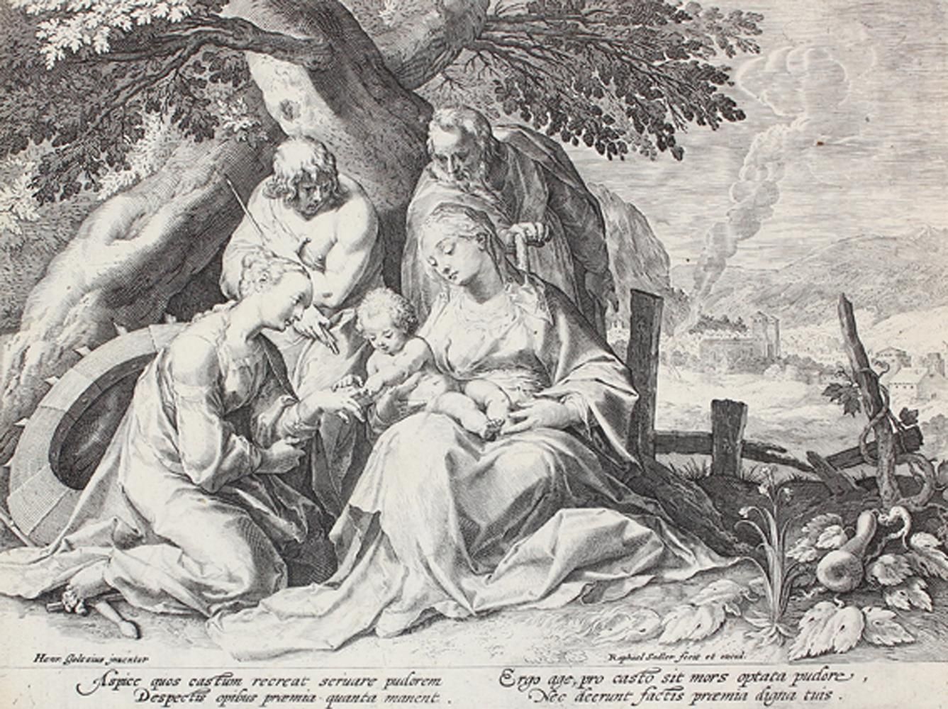 Große Abbildung Nr.1: 120-3647 Sadeler, Raphael I: (Künstlergraphik)