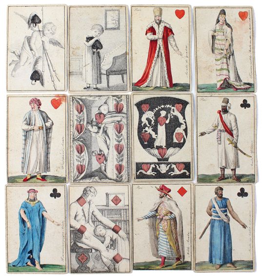 Große Abbildung Nr.1: 120-366 (Karten Almanach: (Spiele, Spielkarten)