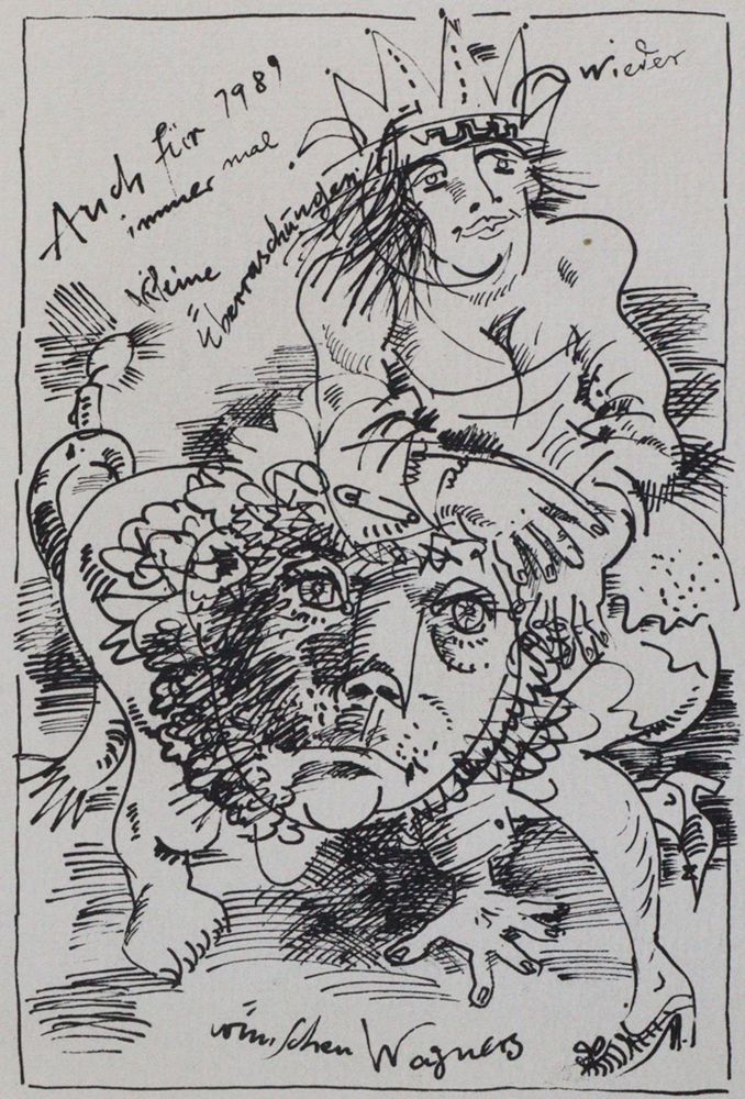 Große Abbildung Nr.2: 120-3671 Schinko, Werner: (Künstlergraphik)