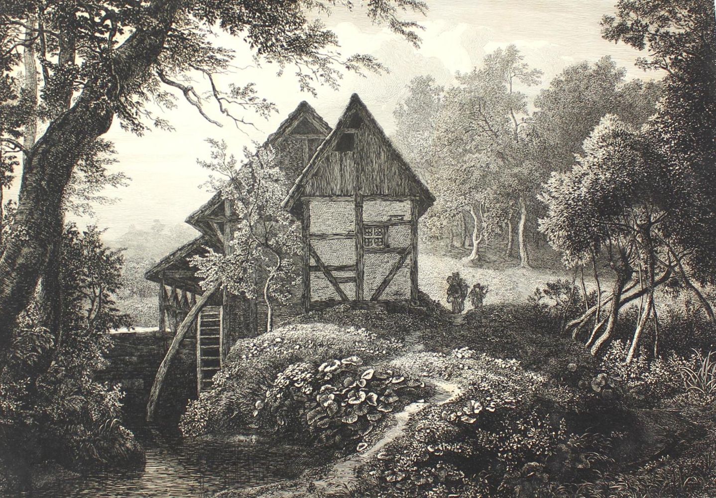 Große Abbildung Nr.2: 120-3674 Schirmer, Johann Wilhelm: (Künstlergraphik)