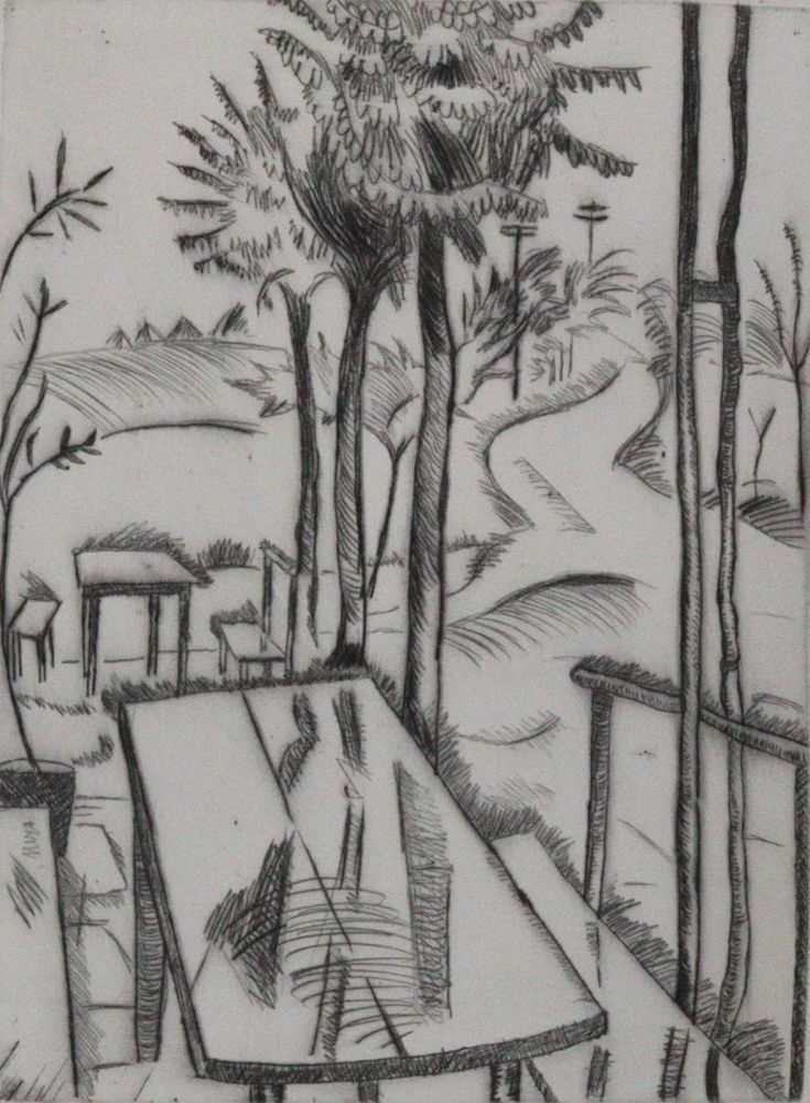Große Abbildung Nr.1: 120-3699 Seewald, Richard: (Künstlergraphik)