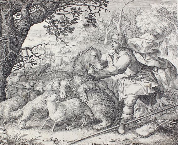 Große Abbildung Nr.1: 120-3702 Serwouters, Pieter van: (Künstlergraphik)