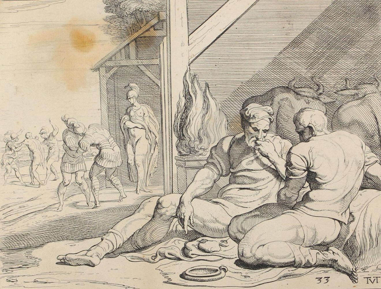 Große Abbildung Nr.1: 120-3761 Thulden, Theodor, van: (Künstlergraphik)