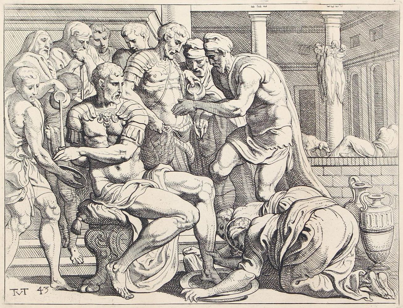 Große Abbildung Nr.1: 120-3765 Thulden, Theodor, van: (Künstlergraphik)
