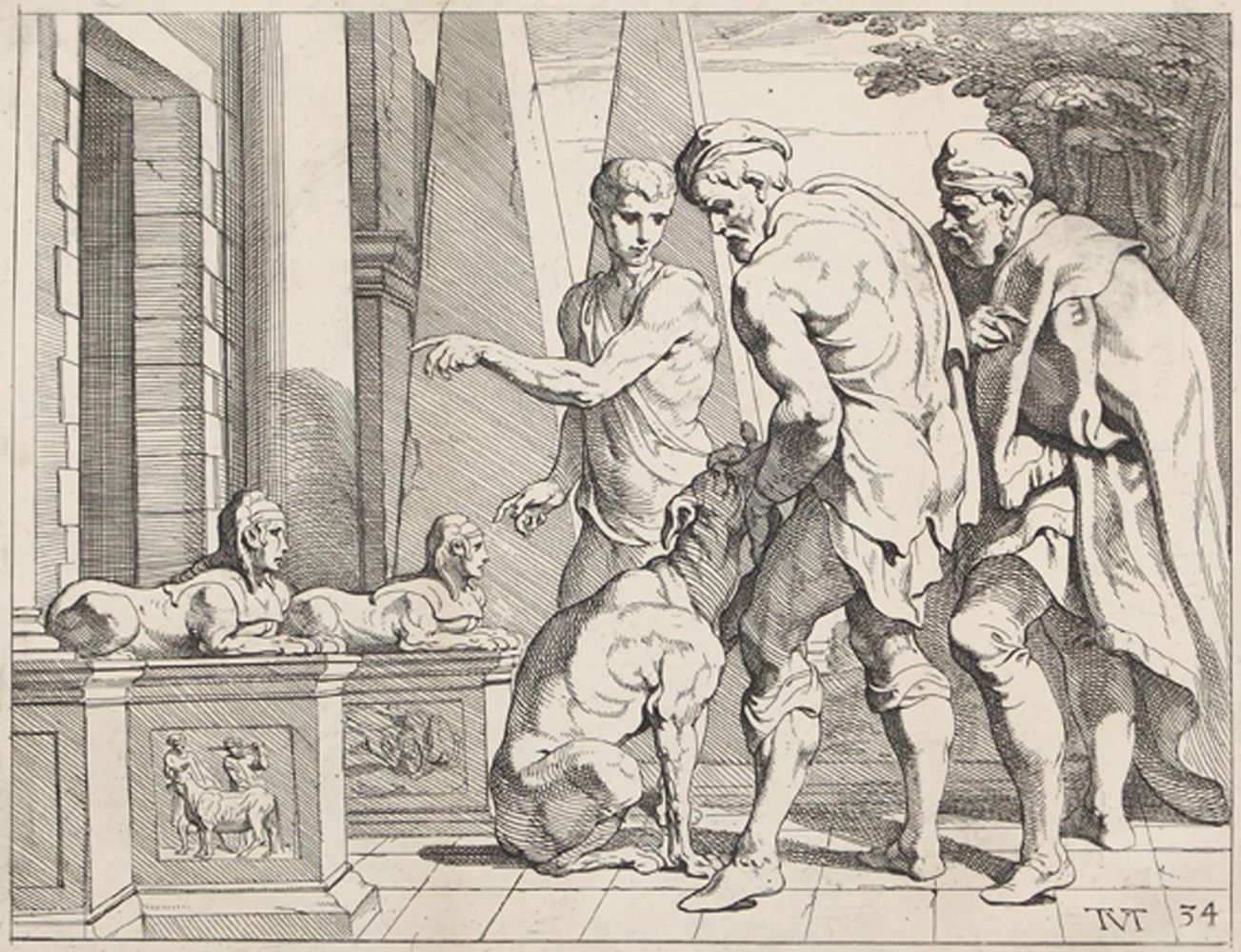 Große Abbildung Nr.1: 120-3767 Thulden, Theodor, van: (Künstlergraphik)