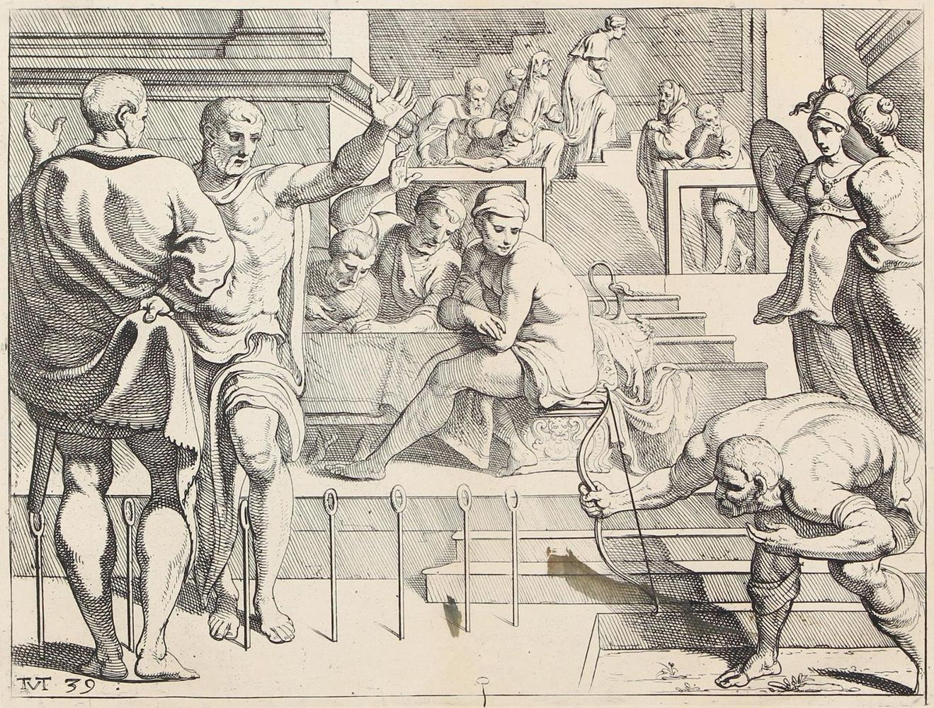 Große Abbildung Nr.1: 120-3770 Thulden, Theodor, van: (Künstlergraphik)
