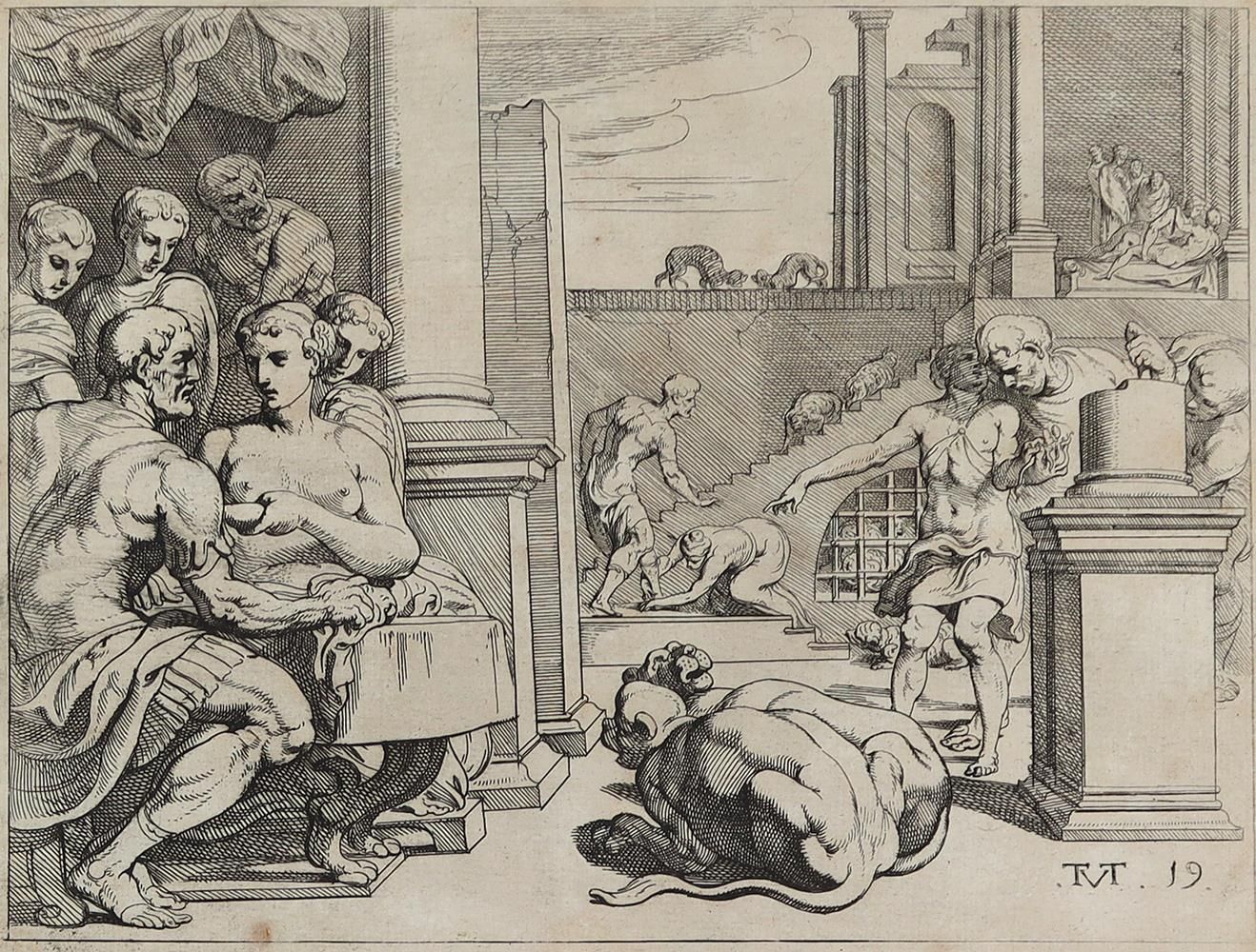 Große Abbildung Nr.2: 120-3776 Thulden,T.van.: (Künstlergraphik)