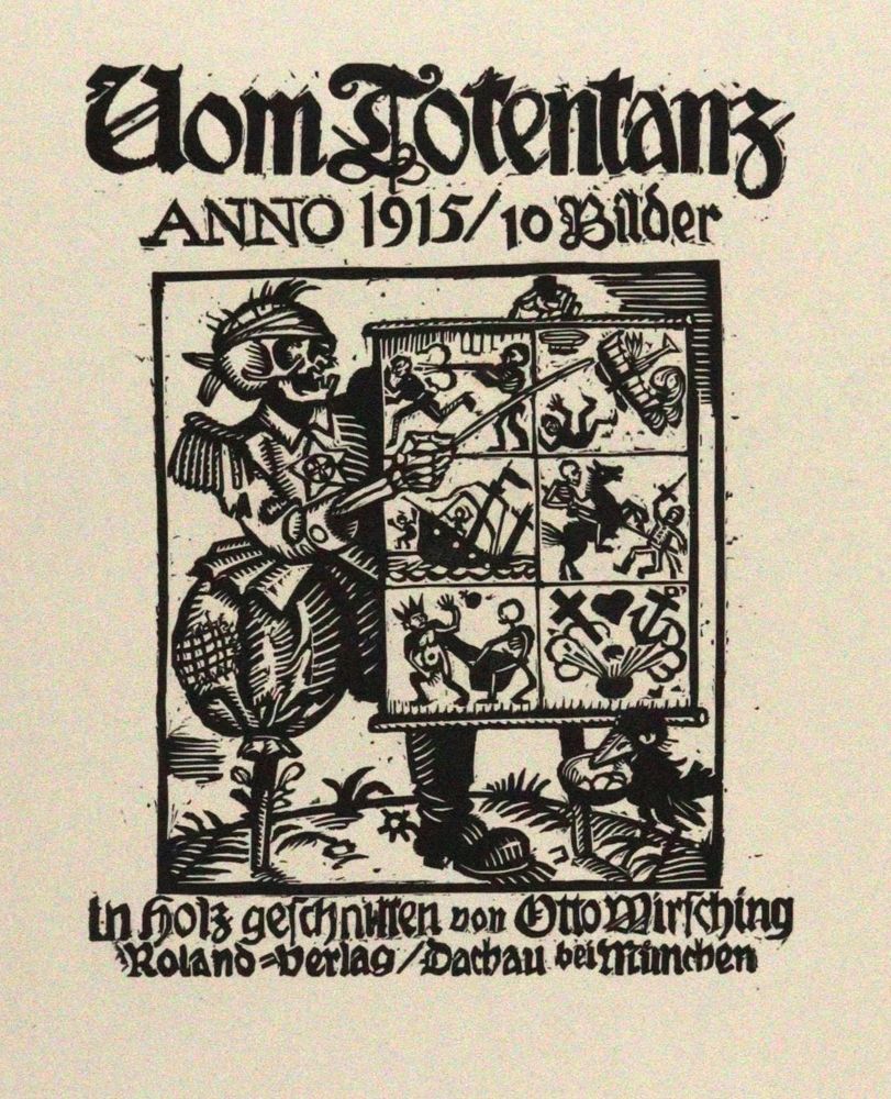 Große Abbildung Nr.1: 120-3784 Wirsching, Otto: (Künstlergraphik, Totentanz)