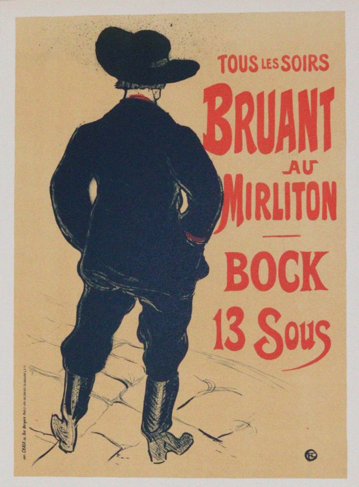 Große Abbildung Nr.3: 120-3785 Toulouse-Lautrec, Henri de: (Künstlergraphik)