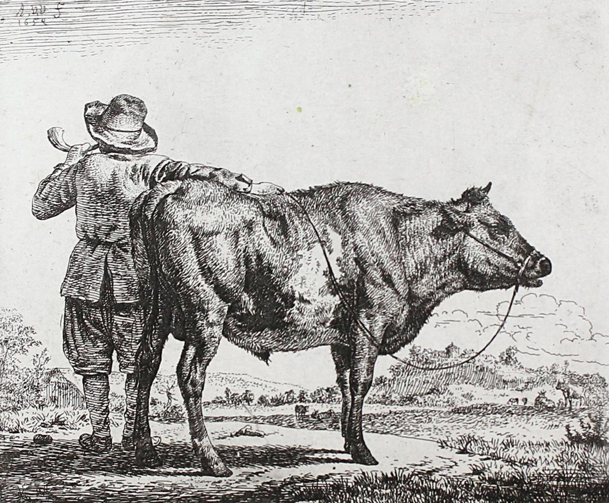Große Abbildung Nr.1: 120-3821 Velde, Adriaen van de: (Künstlergraphik)