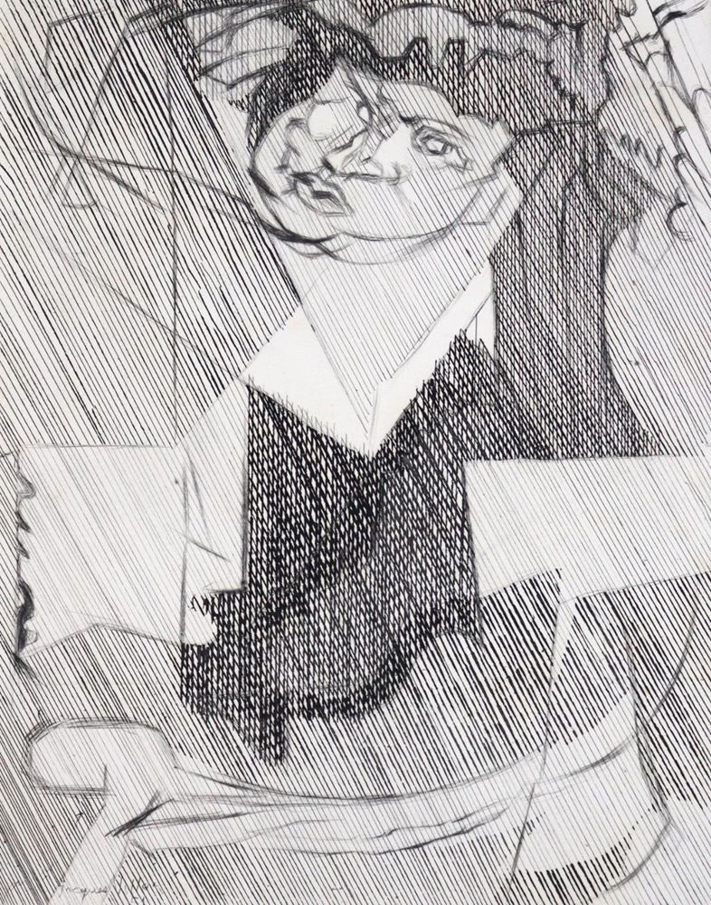 Große Abbildung Nr.11: 120-3830 Villon, Jacques (d.i. G.E.Duchamp,: (Künstlergraphik)