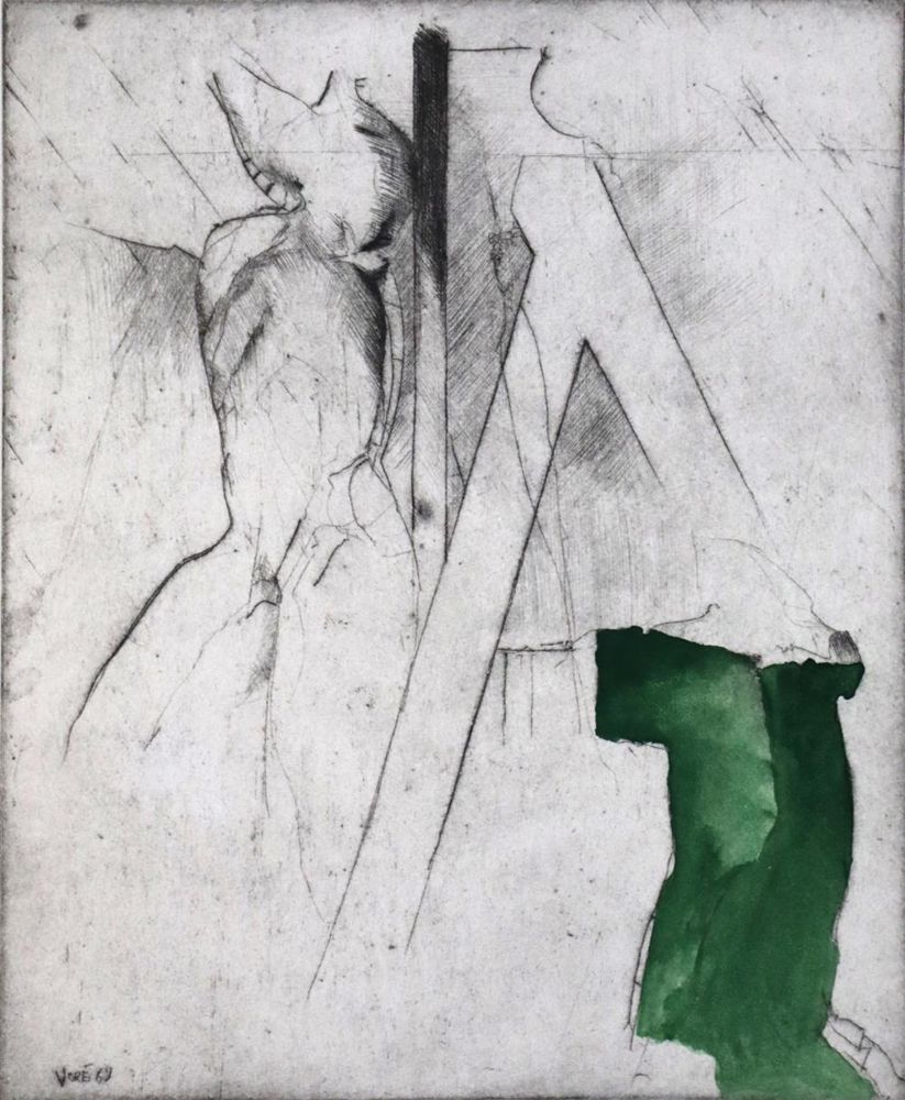 Große Abbildung Nr.21: 120-3830 Villon, Jacques (d.i. G.E.Duchamp,: (Künstlergraphik)