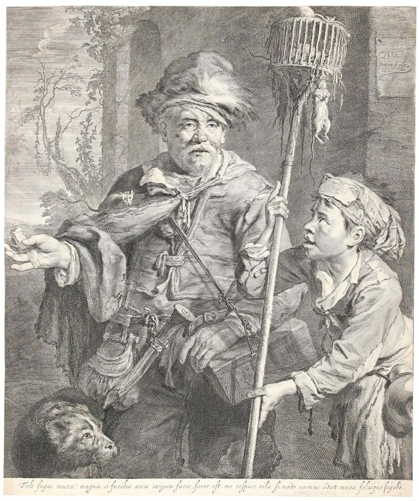 Große Abbildung Nr.1: 120-3833 Visscher, Cornelis II: (Künstlergraphik)