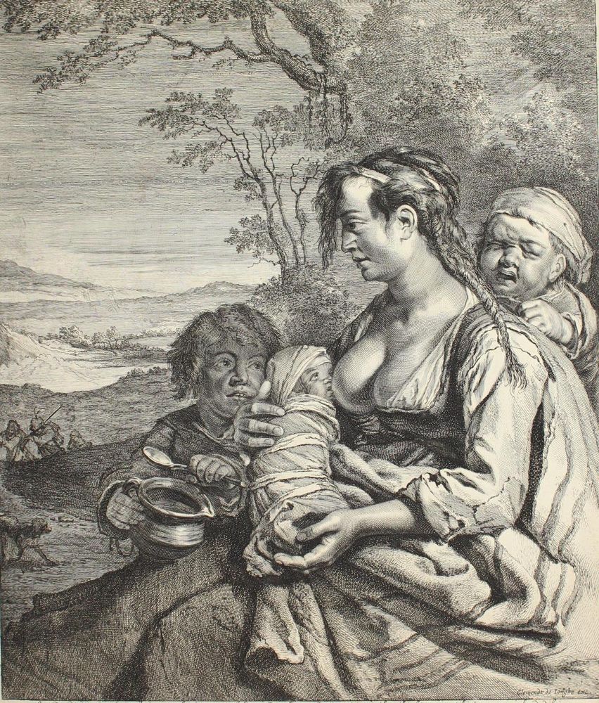Große Abbildung Nr.1: 120-3834 Visscher, Cornelis II.: (Künstlergraphik)