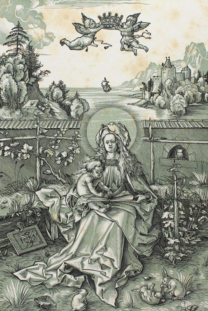 Große Abbildung Nr.1: 120-3866 Wechtlin, Hans: (Künstlergraphik)