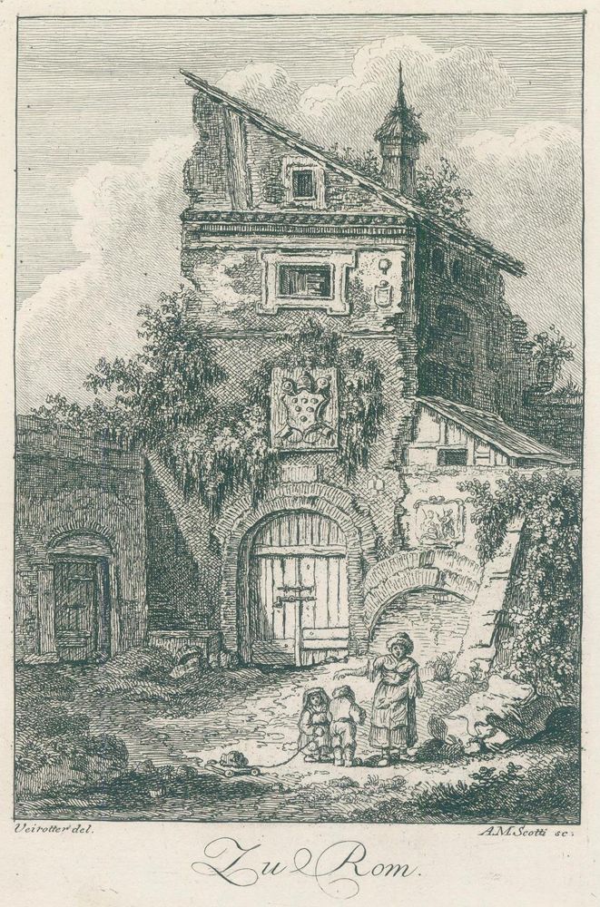 Große Abbildung Nr.1: 120-3871 Scotti, Anton Marcell: (Künstlergraphik, Weirotter)