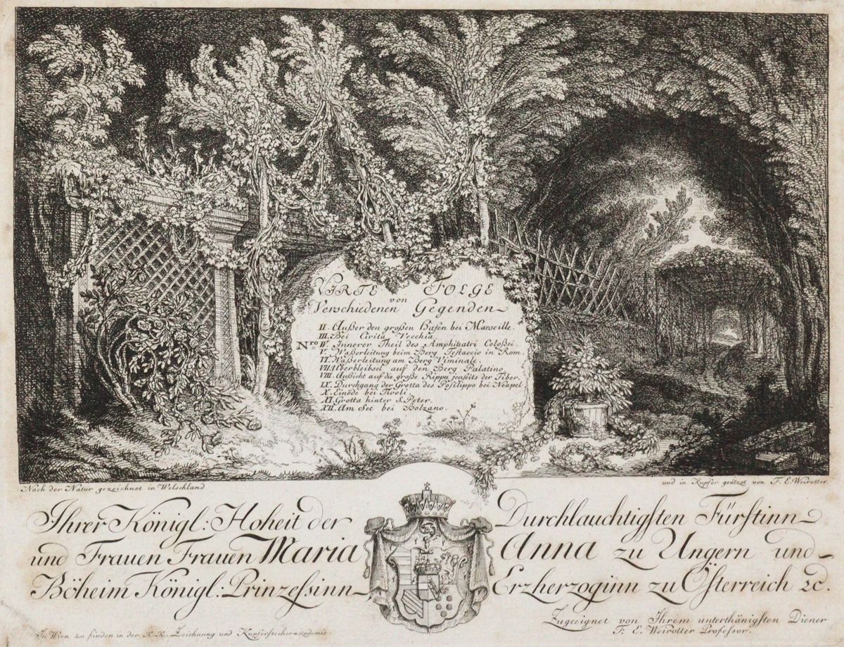 Große Abbildung Nr.1: 120-3879 Weirotter, Franz Edmund: (Künstlergraphik)