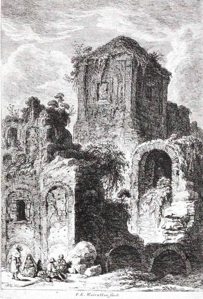 Große Abbildung Nr.3: 120-3887 Weirotter, Franz Edmund: (Künstlergraphik)