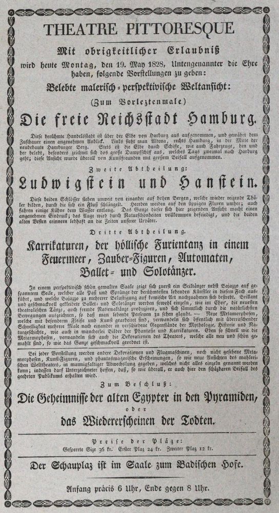 Große Abbildung Nr.1: 120-405 Theatre Pittoresque.: (Zirkus - Schausteller)